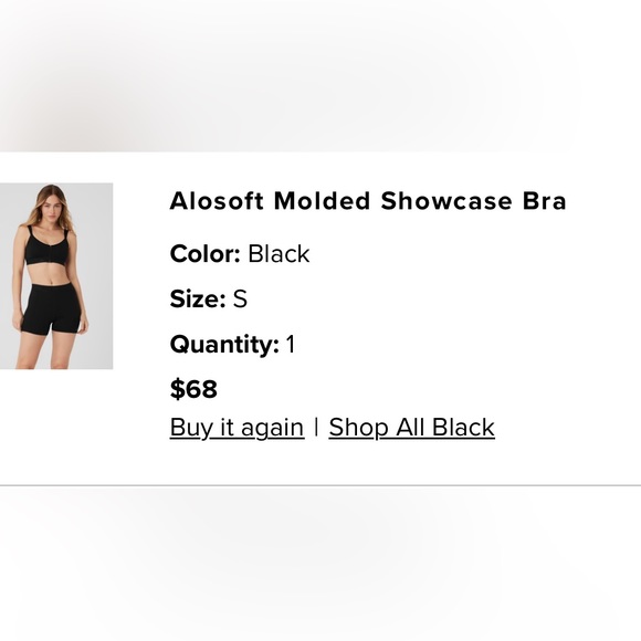 ALO soft Molded Showcase Bra - Picture 5 of 5